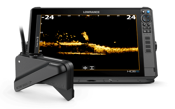 Lowrance Active Target 2XL inc Transducer, Black box and Trolling Motor Mounts - P/N 000-16488-001