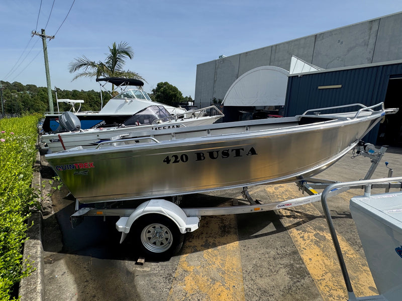 Quintrex 420 Busta Yamaha F40 WG