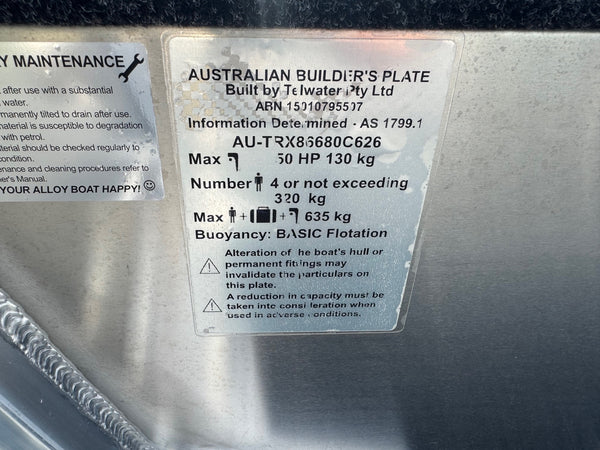 Quintrex 420 Busta Yamaha F40 WG