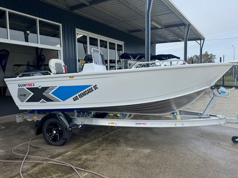 Quintrex 440 Renegade SC, 2026 Yamaha T60LC WG