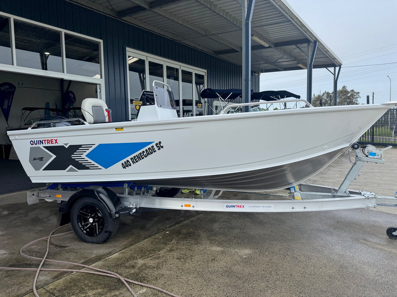 Quintrex 440 Renegade SC, 2026 Yamaha T60LC WG