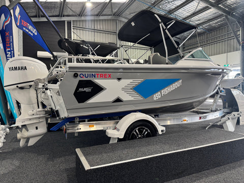 Quintrex 450 Fishabout, Yamaha F70 WG