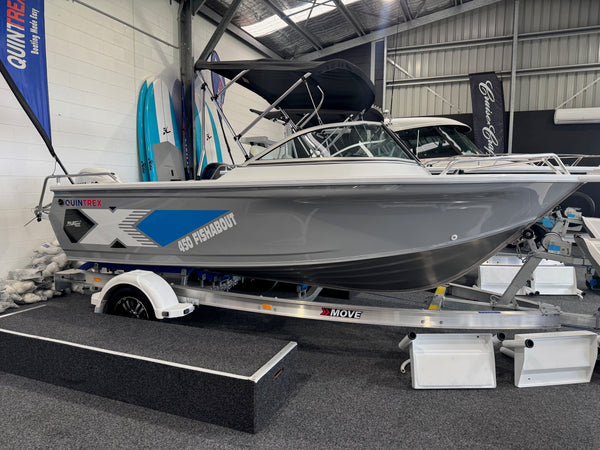 Quintrex 450 Fishabout, Yamaha F70 WG