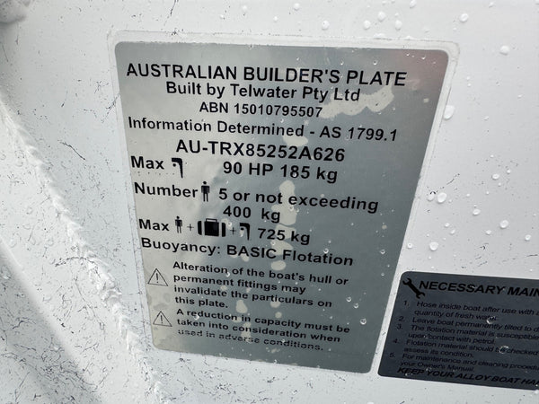 Quintrex 500 Top Ender Pro, Yamaha F90LA WG