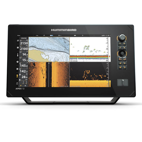 Humminbird Apex 16 Chirp MSI+ GPS Touchscreen inc Coastmaster Map - P/N 104656AU
