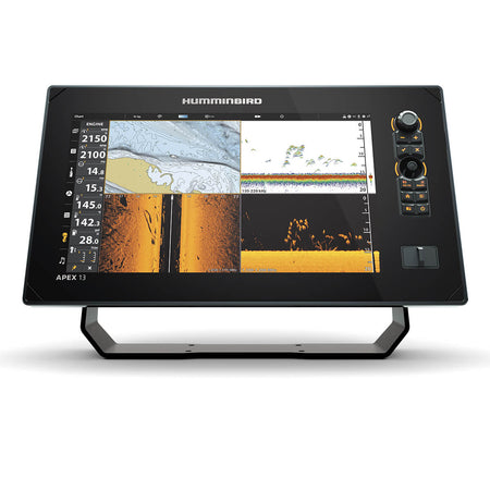 Humminbird Apex 13 Chirp MSI+ GPS Touchscreen inc Coastmaster Map - P/N 104651AU