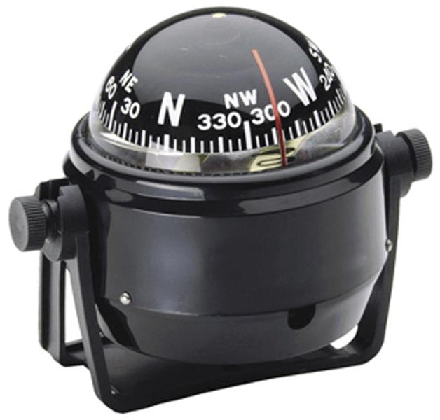 50mm Budget Bracket Mount Compass with Light