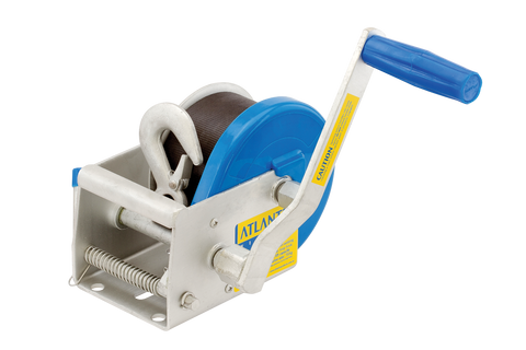 Atlantic 5:1/1:1 775kg Webbing Winch with Snap Hook