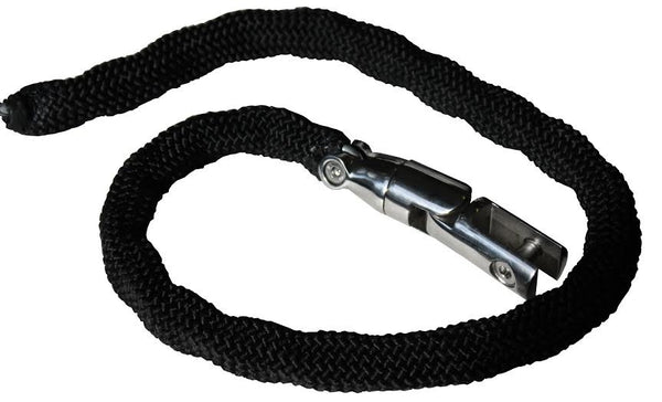 Anchor Chain Sock - Black in 3 Lengths