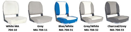 Deluxe Folding Seat - 5 Colour Combos