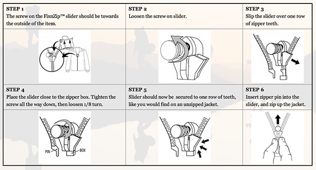 FixnZip large - Safety Stop