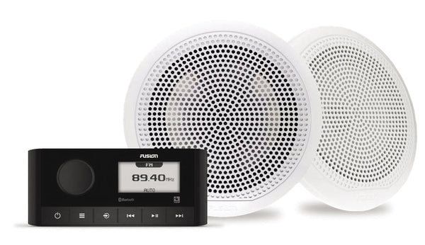 Fusion MS-RA60K1CW Speaker kit with antenna and dust cover