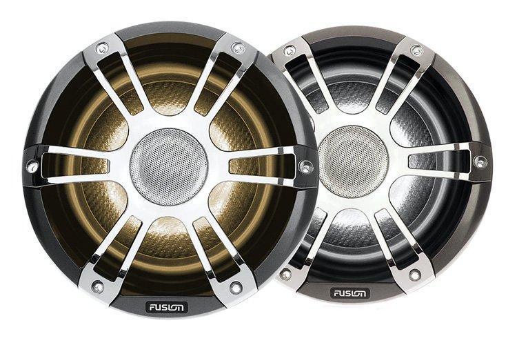 Fusion Signature Series 3 8.8" 330-Watt Sports Chrome Marine Speakers (pair)