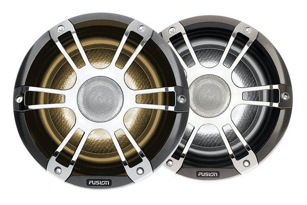 Fusion Signature Series 3 7.7" 280-Watt Sports Chrome Marine Speakers (pair)