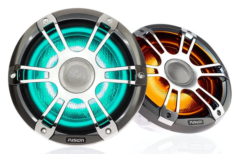 Fusion Signature Series 3 6.5" 230-Watt Sports Chrome Marine Speakers (pair)