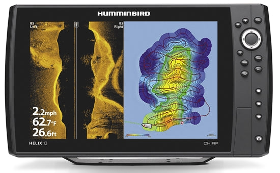 Humminbird Helix 12 Chirp MSI+ GPS Gen 4N inc Nav Card - P/N 104627AU