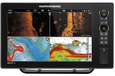 Humminbird Solix 12 Chirp MEGA MSI+ GPS Touchscreen Gen 3N - P/N 104636
