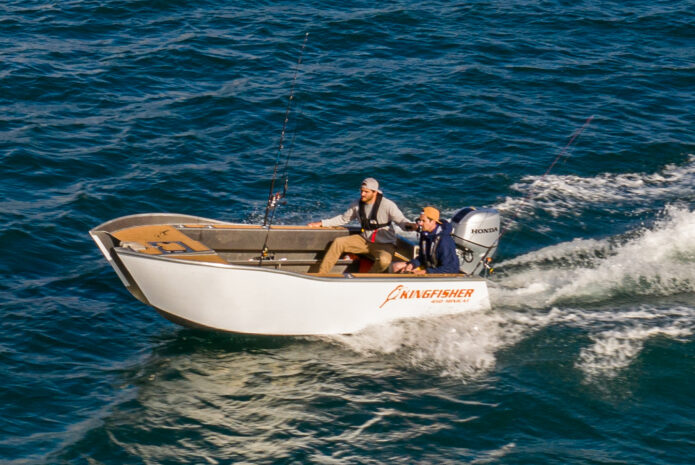 Kingfisher 450 - Centre and Side Console, Cuddy Cab and Tiller