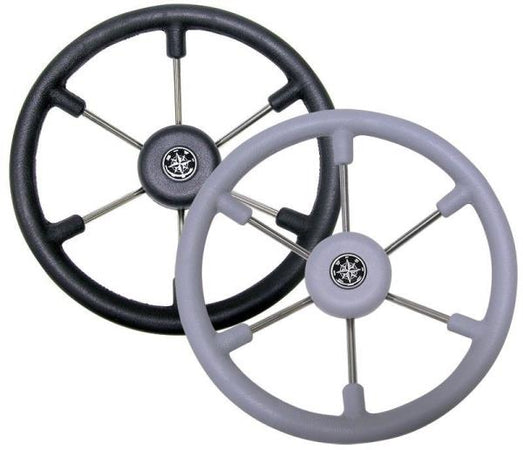 Leader 367mm 6 Spoke Steering Wheel