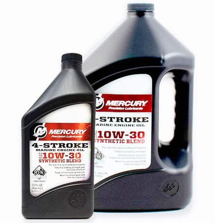 Mercury 4 Stroke 10W-30 Oil 3.78Ltr PN:8M0142151