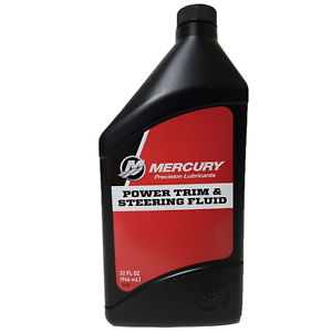 Mercury Power Trim and Steering Fluid 946ml PN:858075K01