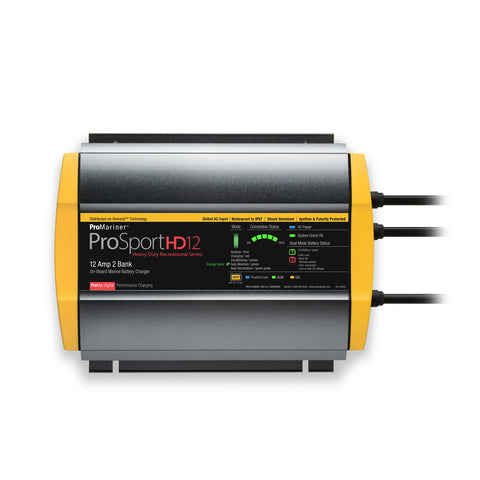 ProMariner ProSportHD 12amp 2 Bank Battery Charger