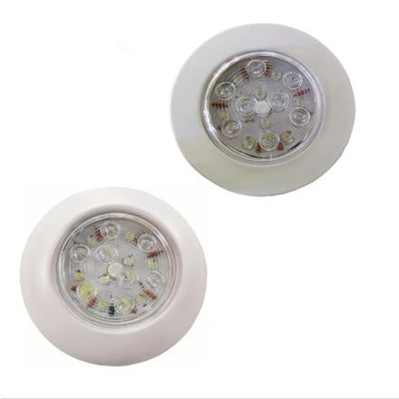 Push Button LED Down lights - Surface and Flush Mount