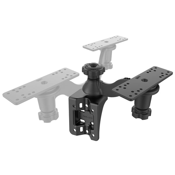 RAM Universal Sounder/Electronics Mount - Vertical Mount