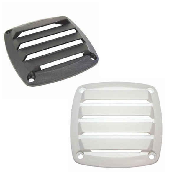 90mm Flush Air Vent - Black or White