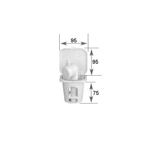 Recessed Shower Container to Suit Shower Heads