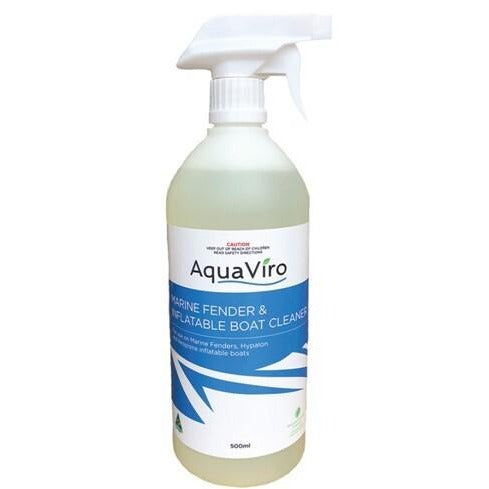 Aquaviro Fender and Inflatable Boat Cleaner - 1Ltr Spray bottle