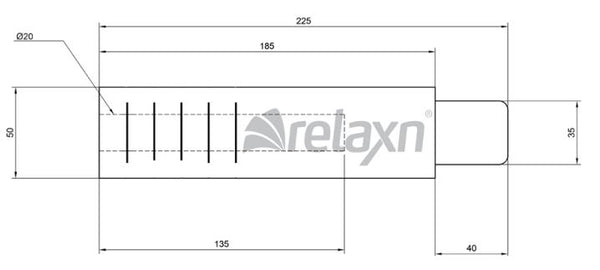 Relaxn High HP Outboard Motor Support