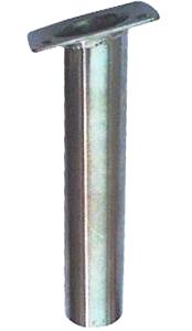 Angled Rectangular Stainless Steel Rod Holder