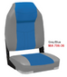 High Back Deluxe Folding Seat - 6 Colour Combos