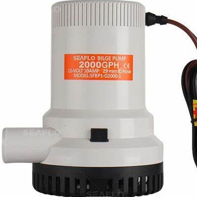 SeaFlo 12V 2000GPH Bilge Pump