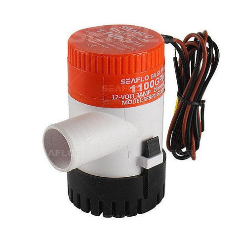 SeaFlo 12V 1100GPH Bilge Pump