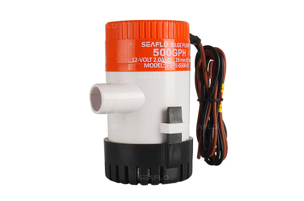 SeaFlo 12V 500GPH Bilge Pump