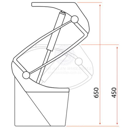 Shark Flex Plus Suspension Seat Base with Plinth