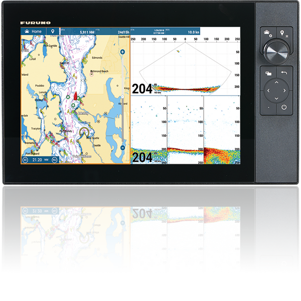 Furuno TZT3 Hybrid Control 12" Sounder / GPS Chartplotter INC AUS CHART