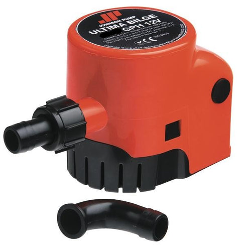 Johnson Ultima Bilge Pump with integrated auto switch- 4 Sizes