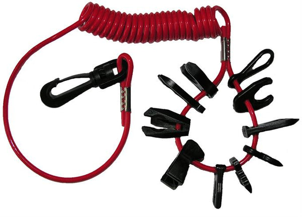 Universal Outboard Kill Switch Set with Lanyard
