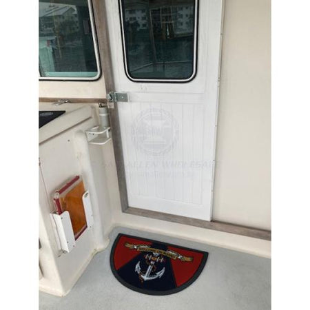Welcome On Board Anchor Semi Circle Doormat