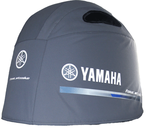Yamaha 4 Stroke Cowl Covers (Grey and White) - 2.5hp to 450hp