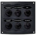 BEP Switch Panel 4 and 6 Way with Fuses - Black or White