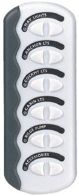 BEP Contour Gen 2 Switch Panels - 3 Sizes in Black or White and with or without fuses