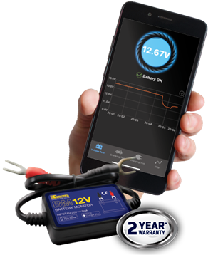 Smart Phone 12V Battery Monitor
