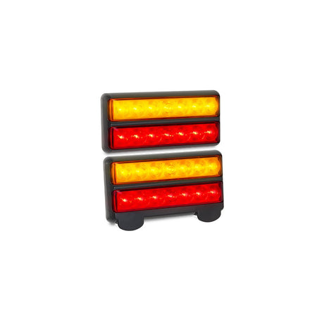 LED Combo Waterproof Trailer Light kit - Rectangular