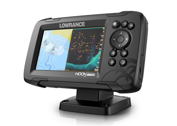 Lowrance Hook Reveal 5 Colour Fishfinder/GPS/Mapping with Splitshot Transducer - P/N 000-15505-001