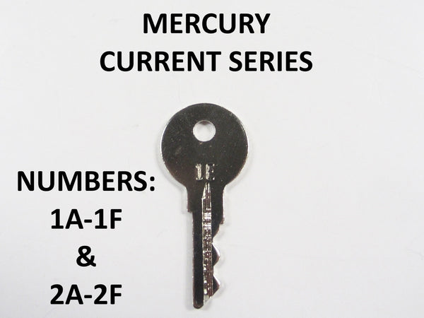 Mercury Ignition Key