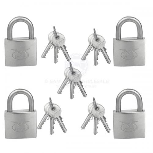 Stainless Steel Keyed Alike Padlocks - 2 Sizes